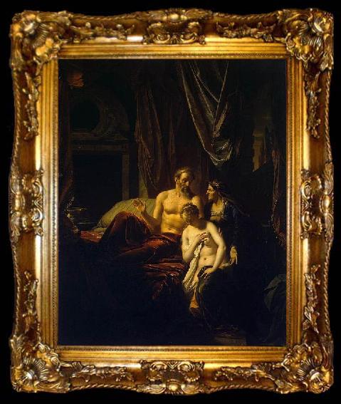 framed  Adriaen van der werff Sarah Bringing Hagar to Abraham, ta009-2